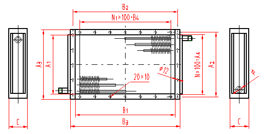 双金属铝轧片散热排管SZL (A) 型(图2)