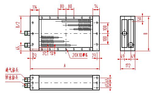 钢制绕片散热排管I型(图2)
