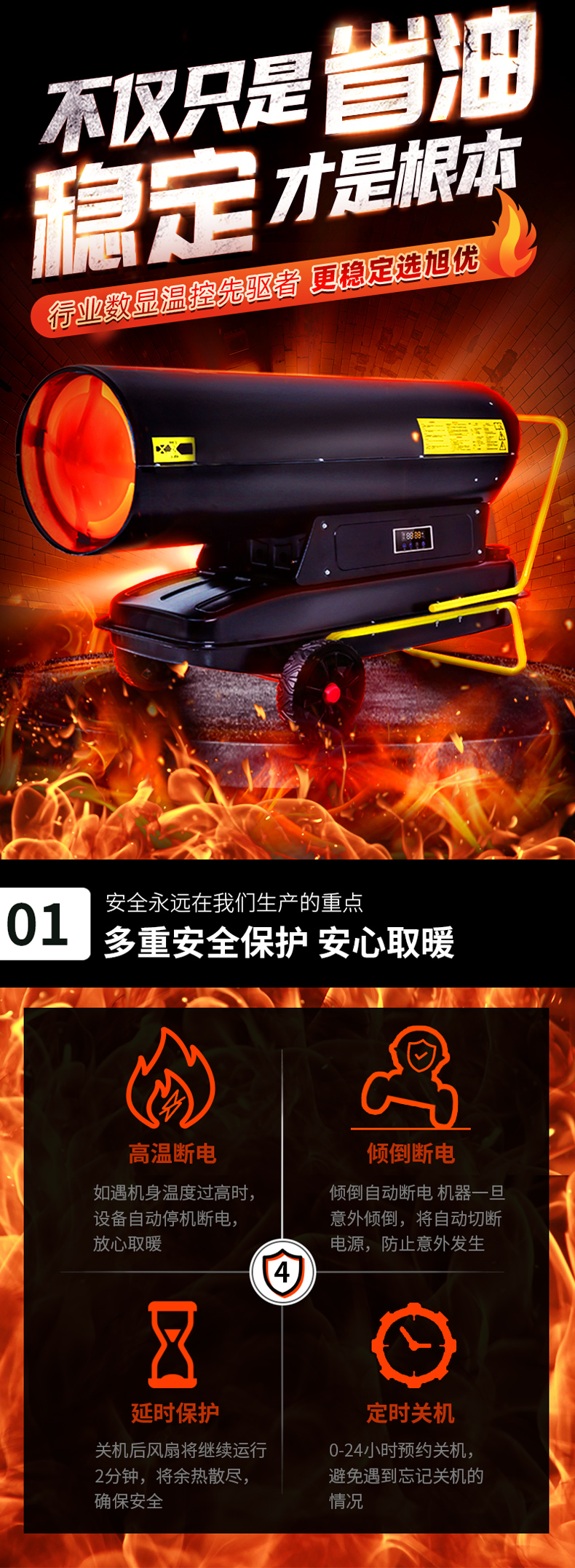 工业燃油暖风机 80kw-160kw(图7)